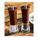 Мельница для соли механическая Genoa Forest 166 мм. тёмное дерево