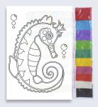 Набор для детского творчества "Песочная Фантазия" Конек А3