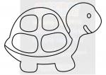 Трафарет  "Черепашка" А6