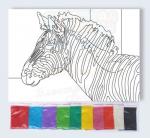 Набор для детского творчества "Песочная Фантазия" Зебра А3