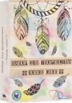 Набор для творчества "Ловец снов" А5№2 ГолубойВ набор входит: деревянный обруч (D=130мм); нитки х/б, 2 цвета: голубой (2шт.), желтый (1 шт); бусины(в ассортименте); перья декоративные,  подробная фото-инструкция.