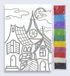 Набор для детского творчества "Песочная Фантазия" Город А3