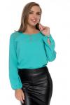 Блузка Эдит (бирюза) Б11-189/5
