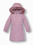 Пальто для девочки дошкольного возраста, утепленное, на меховой подстежке - зима