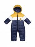 Комбинезон для мальчика ясельной группы, утепленный,на притачном меху - зима