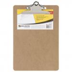 Доска-планшет BRAUBERG "Eco" с прижимом бабочка А4 (230х326 мм), МДФ, 3мм, 232228