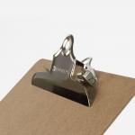 Доска-планшет BRAUBERG "Eco" с прижимом бабочка А4 (230х326 мм), МДФ, 3мм, 232228