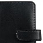 Визитница/кредитница однорядная GALANT "Ritter" на 24 карты, под гладкую кожу, застежка, черн,235400