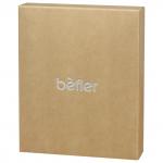 Обложка для паспорта BEFLER "Кайман" натур. кожа, тисненение "крокодил", черная, O.1.-13, ш/к-15926