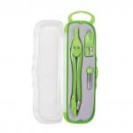 Готовальня BRAUBERG "Modern", 3 предмета: циркуль 135мм, точилка, грифель, пенал с подвесом, 210663