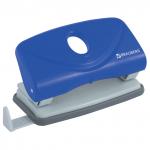 Дырокол BRAUBERG "Original", до 10 листов, синий, 227785
