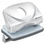 Дырокол BRAUBERG "Original", до 20 листов, белый, 227787