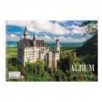 Альбом д/рис. А4 24л., спираль, обложка картон, HATBER ECO, 205х300мм, Ассорти (5 видов), 24А4Cсп