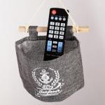 **Сборный органайзер на стену, 2 кармашка (Серый)