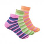 Носки женские «Укороченные полоса» №4ж