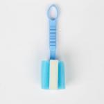 Ёршик-губка для бутылочек и детской посуды, цвета МИКС