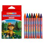 Набор восковых мелков "Цветик", 8 цветов