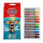 Набор масляной  пастели "Цветик",12 цв, карт. уп.