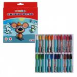 Набор масляной пастели "Цветик", 24 цв., карт. уп.