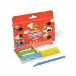 Набор пластилина воск.детск. Цветик 6 цв, 90 г