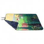 Фотоплед для пикника "Утро в поле", 140*170 см                             (s-104327)