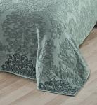 Простынь махровая жаккард "KARNA OTTOMAN", зеленый                             (kr-200887-gr)