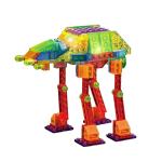 99020   Светящийся конструктор Crystaland ШАГАЮЩИЙ ЛУНОХОД 6 в 1, (132 дет.+2 светящихся эл.)1/24