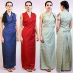 Платье TCL2041 вечернее длинное шелк вискоза Непал