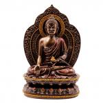 Будда Медицины WU-72902-V4 мраморная крошка и смола 28см