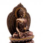 Будда Медицины WU-72902-V4 мраморная крошка и смола 28см