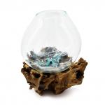 Ваза на корне AQU-S1-40-S стекло 40см Хрупкое