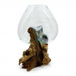 Ваза на корне AQU-S1-50-2 стекло 50см Хрупкое 7,1кг