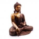 Будда с чашей DIG-4009-SB Дарующий бессмертие Бронза h-43см 15.4кг