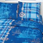 КПБ бязь для подростков "Бригантина" (1.5 спальный)                             (arp-100619)