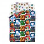 КПБ 1.5 хлопок 'Как приручить дракона' (70х70) рис. 16129-1/16130-1 Драконы                             (562357)