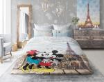 КПБ Love Me "Minnie in Paris" в сумке ПВХ (2 спальный)                             (nt-102823)
