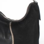 Сумка женская иск/кожа+нат/замша VF-571921-6-E,  1отд+еврокарм,  плечевой ремень,  черный 224668