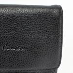 Cумка муж искусственная кожа Cantlor-K 1029М-01,  3отд,  2внеш+4внут/карм,  плечевой ремень,  черный 224011