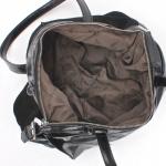 Сумка женская иск/кожа+нат/замша VF-572011-E,  1отд+еврокарм,  черный 224673