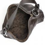 Сумка женская иск/кожа+нат/замша VF-571921-6-A,  1отд+еврокарм,  плечевой ремень,  коричневый 224669