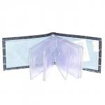 Кредитница Premier-V-119 (18 листов)  натуральная кожа бирюза аллигатор (61)  178246