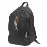 Рюкзак Rise-м-201,  молодежный,  уплотн.спинка,  2отд,  черный 221919