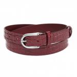 Ремень 25 мм BLACK TORTOISE жен 0070011134 п/крок,  бордо 224487