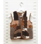 ALTRO KIDS Жилет арт.1200526-15/Д Печворк корич (СТОК)