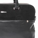 Сумка женская иск/кожа+нат/замша VF-552224-E,  2отд,  плечевой ремень,  черный SALE 223210