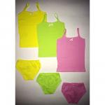 Комплект однотонный топ 2844