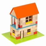 Конструктор WOOD BLOCKS деревянный с магнитами 4 в 1, 90 дет. [АРТИКУЛ: 10241]