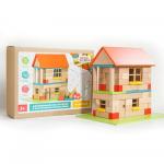 Конструктор WOOD BLOCKS деревянный с магнитами 4 в 1, 90 дет. [АРТИКУЛ: 10241]