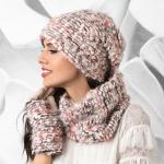 CARINI к-т шапка+снуд женские