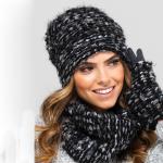 CARINI к-т шапка+снуд женские